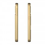 Wholesale Samsung Galaxy S6 Credit Card Fiber Hybrid Case (Champagne Gold)
